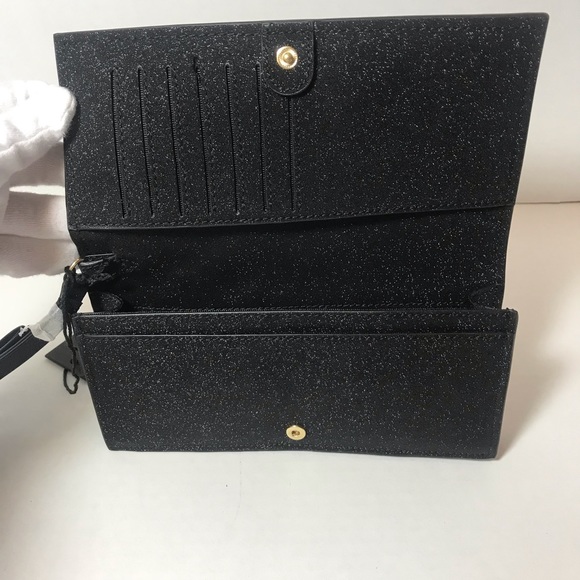 Zac Posen BNWT Glitter Earthette Wallet Wristlet Clutch GORGEOUS GIFT - Picture 5 of 8